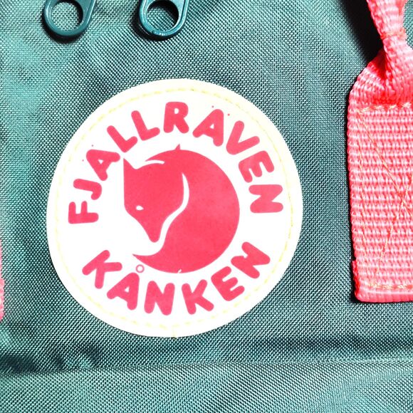 Fjällräven Kånken Classic Backpack Green Pink Model 23510 Original Sweden main image 9
